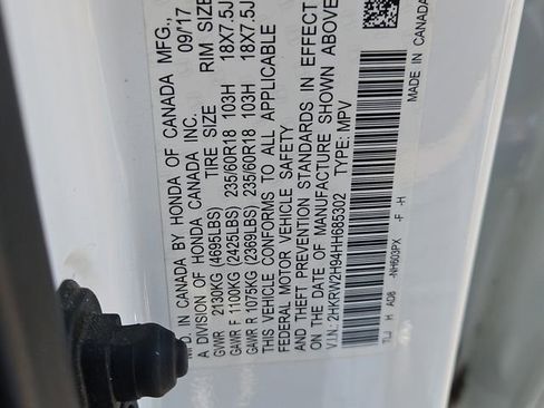 Used 2017 Honda CR-V Touring image 31