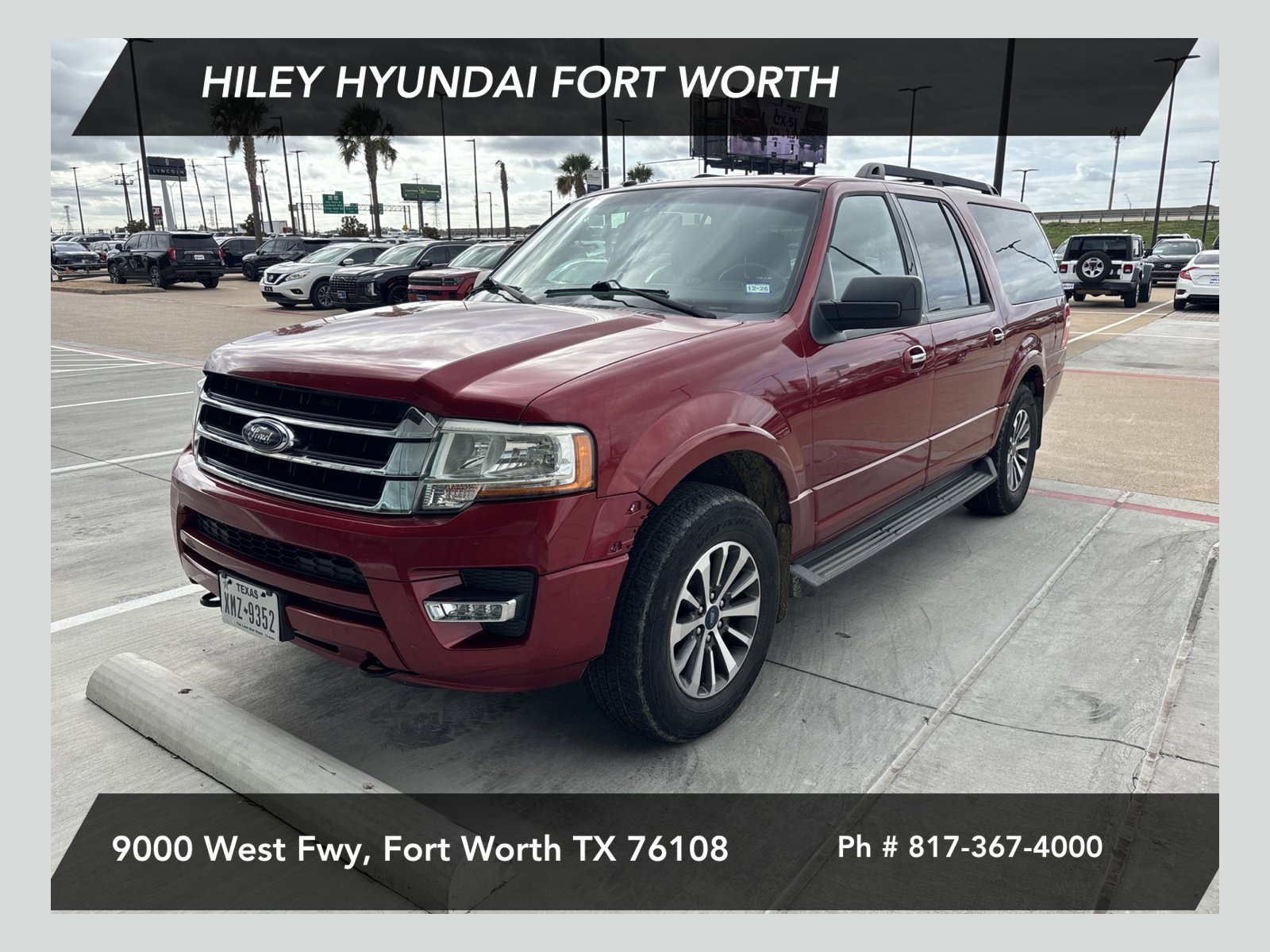 Used 2016 Ford Expedition EL XLT w/ Equipment Group 202A AWD/4WD 360° Tour