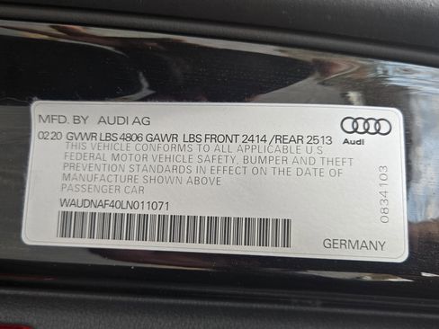 Used 2020 Audi A4 2.0T Premium w/ Convenience Package image 34