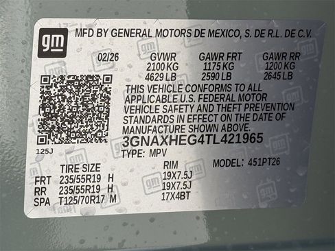 New 2026 Chevrolet Equinox LT w/ Convenience Package II image 24