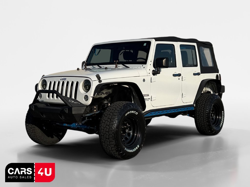 Used 2017 Jeep Wrangler Unlimited Sport w/ Connectivity Group AWD/4WD image 3