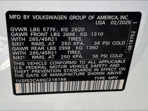 New 2025 Volkswagen Atlas Cross Sport SEL Premium R-Line image 14