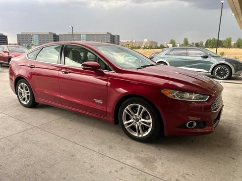 Used 2016 Ford Fusion Energi Titanium w/ Driver Assist Package FWD image 2