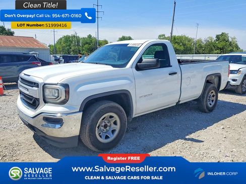 Used 2018 GMC Sierra 1500 2WD Regular Cab image 1