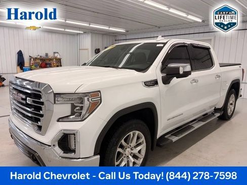 Used 2019 GMC Sierra 1500 SLT w/ SLT Premium Plus Package AWD/4WD image 3