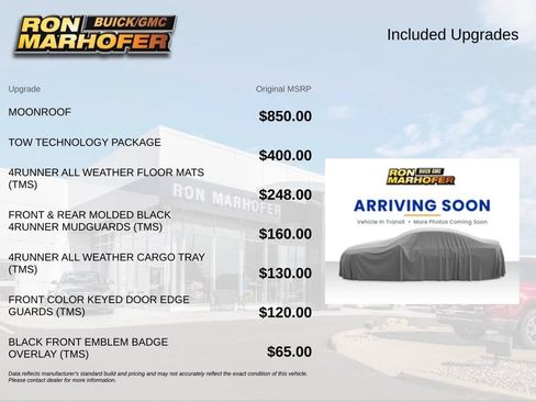 Used 2025 Toyota 4Runner TRD Off-Road Premium w/ Tow Technology Package AWD/4WD image 2