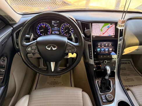 Used 2016 INFINITI Q50 Red Sport 400 image 32