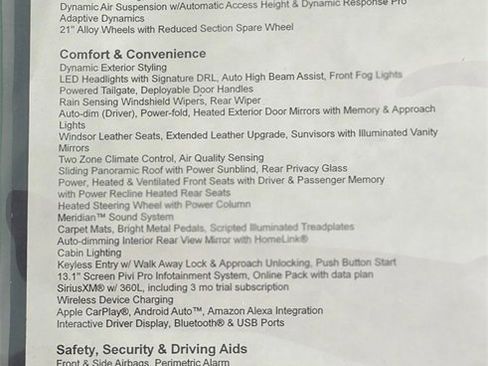 New 2025 Land Rover Range Rover Sport Dynamic SE image 34