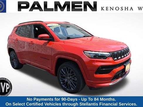 Certified 2023 Jeep Compass Limited w/ Elite Group for (Red) Edition AWD/4WD image 1