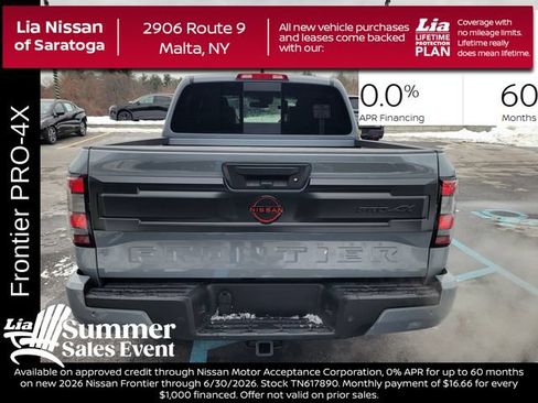 New 2026 Nissan Frontier PRO-4X w/ Pro-4x Convenience Package AWD/4WD image 4