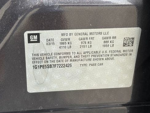 Used 2015 Chevrolet Cruze LT FWD image 36