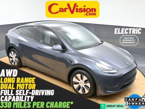 Used 2022 Tesla Model Y Long Range AWD/4WD image 1