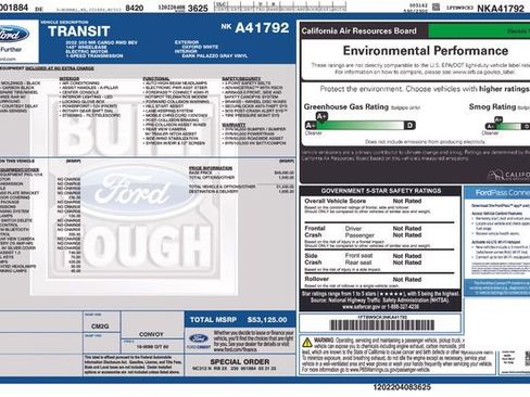 Used 2022 Ford E-Transit Medium Roof image 36