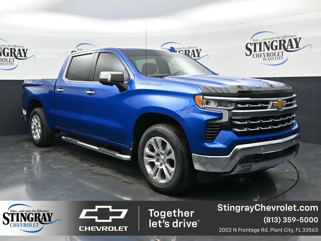 Certified 2023 Chevrolet Silverado 1500 LTZ w/ Technology Package AWD/4WD 360° Tour