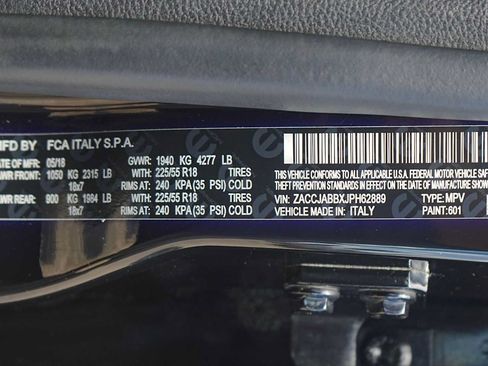 Used 2018 Jeep Renegade Altitude FWD image 30