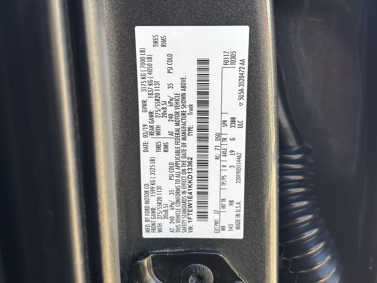 Used 2019 Ford F150 Lariat w/ Equipment Group 502A Luxury AWD/4WD image 30