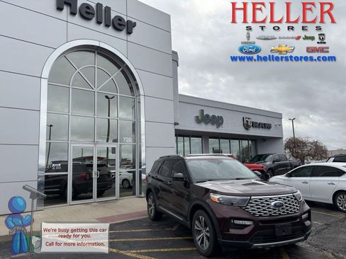 Used 2020 Ford Explorer Platinum w/ Premium Technology Package image 1