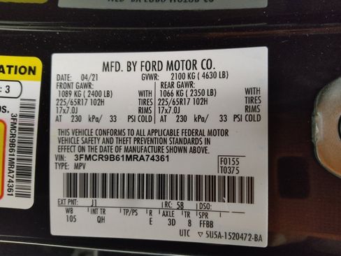 Used 2021 Ford Bronco Sport Big Bend AWD/4WD image 33
