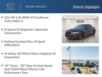 Used 2026 BMW M4 xDrive Competition w/ Parking Assistance Package
