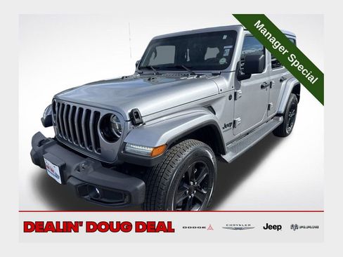 Used 2021 Jeep Wrangler Unlimited Sahara image 1
