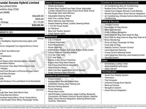 Certified 2023 Hyundai Sonata Limited FWD image 2