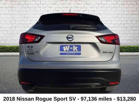 Used 2018 Nissan Rogue Sport SV w/ SV All-Weather Package image 4