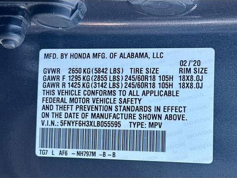 Used 2020 Honda Pilot EX image 32