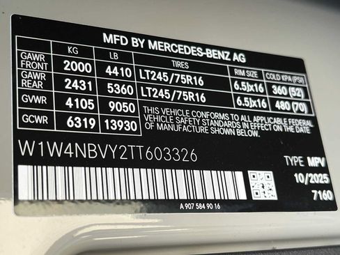 Used 2026 Mercedes-Benz Sprinter 2500 image 43