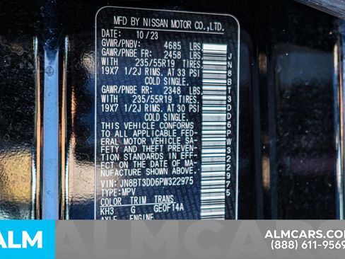 Used 2023 Nissan Rogue Platinum w/ Platinum Premium Package image 51