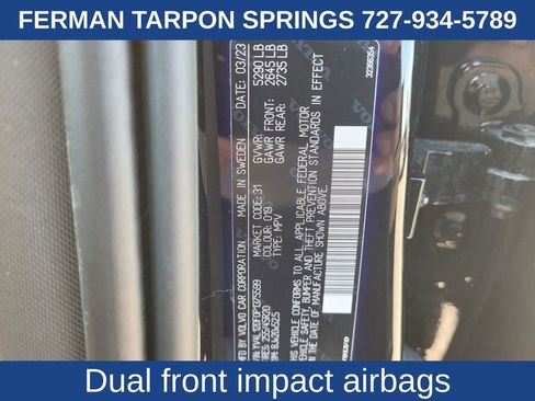 Certified 2023 Volvo XC60 B5 Ultimate w/ Protection Package image 23