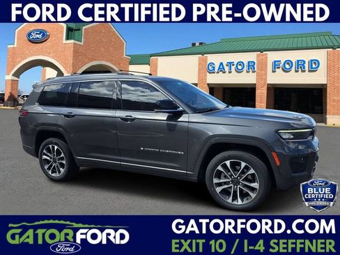 Used 2021 Jeep Grand Cherokee L Overland w/ Luxury Tech Group IV AWD/4WD image 1