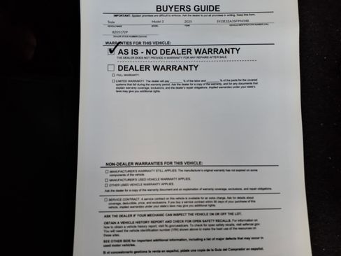 Used 2025 Tesla Model 3 RWD image 39