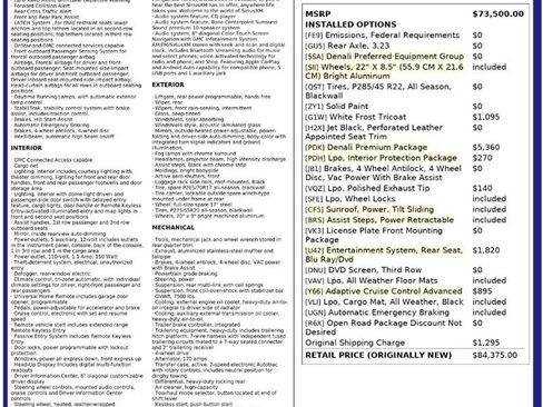 Used 2020 GMC Yukon XL Denali w/ Denali Premium Package image 2