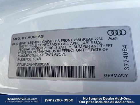 Used 2024 Audi A5 2.0T Prestige AWD/4WD image 23