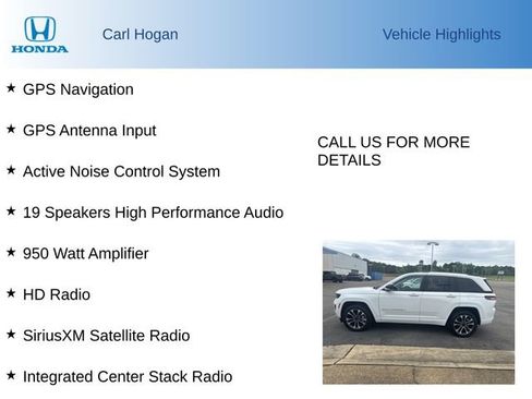 Used 2022 Jeep Grand Cherokee Overland RWD image 5