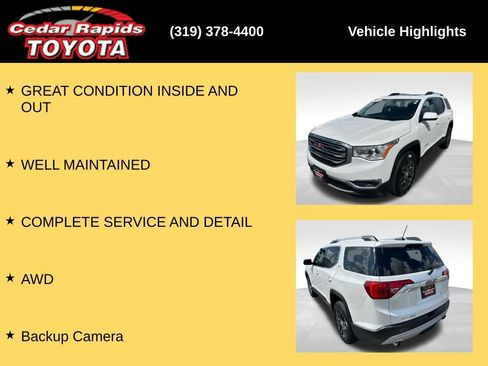 Used 2019 GMC Acadia SLT AWD/4WD image 8