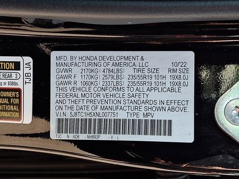 Used 2022 Acura RDX FWD w/ Technology Package image 31