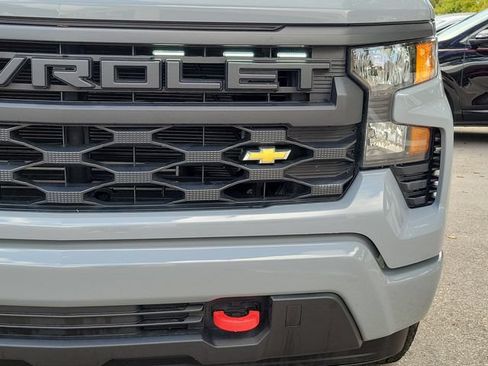 Certified 2025 Chevrolet Silverado 1500 Custom w/ Turbomax Blackout Package RWD image 7