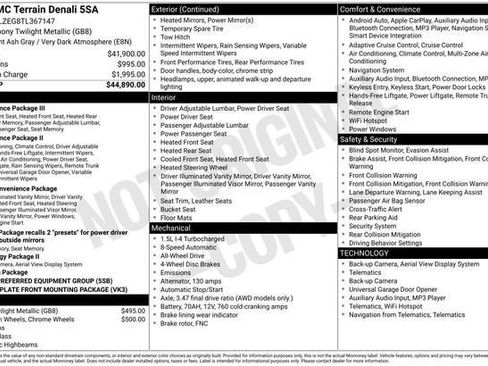 New 2026 GMC Terrain Denali image 28
