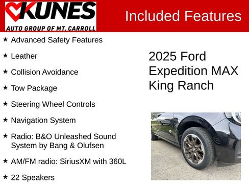 Used 2025 Ford Expedition Max King Ranch AWD/4WD image 3