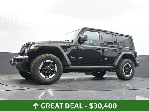 Used 2021 Jeep Wrangler Unlimited Rubicon w/ LED Lighting Group AWD/4WD image 50