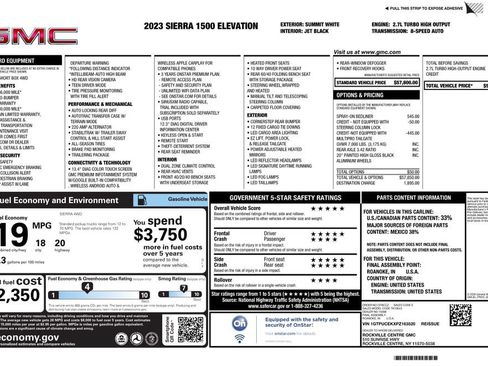 Used 2023 GMC Sierra 1500 Elevation AWD/4WD image 4