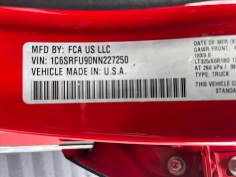 Used 2022 RAM 1500 TRX w/ TRX Level 1 Equipment Group image 35