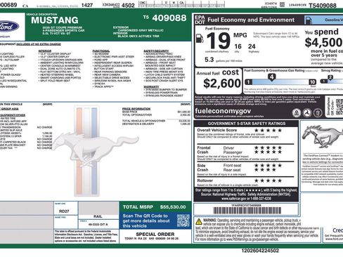 New 2026 Ford Mustang GT image 5