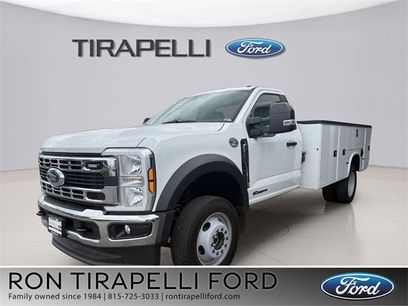 New 2024 Ford F550 4x4 Regular Cab Super Duty w/ Snow Plow Prep Package
