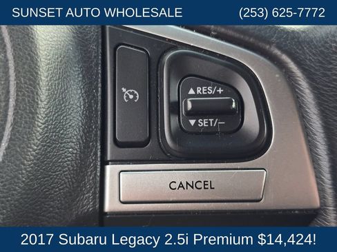 Used 2017 Subaru Legacy 2.5i Premium w/ Moonroof Package AWD/4WD image 30