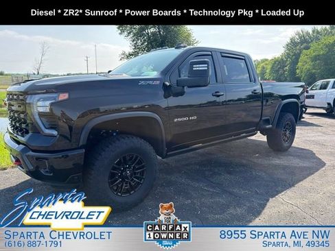 Used 2025 Chevrolet Silverado 2500 ZR2 w/ Technology Package AWD/4WD image 9