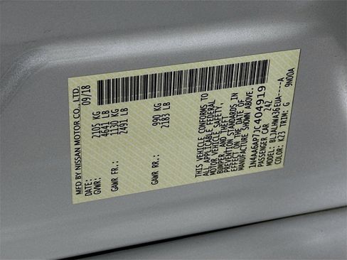 Used 2018 Nissan Maxima Platinum image 31