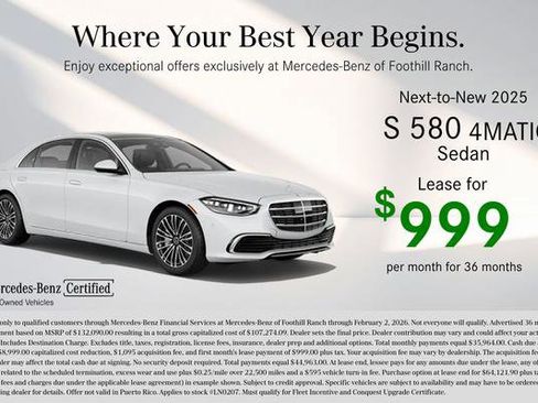 Used 2022 Mercedes-Benz S 580 4MATIC Sedan image 4