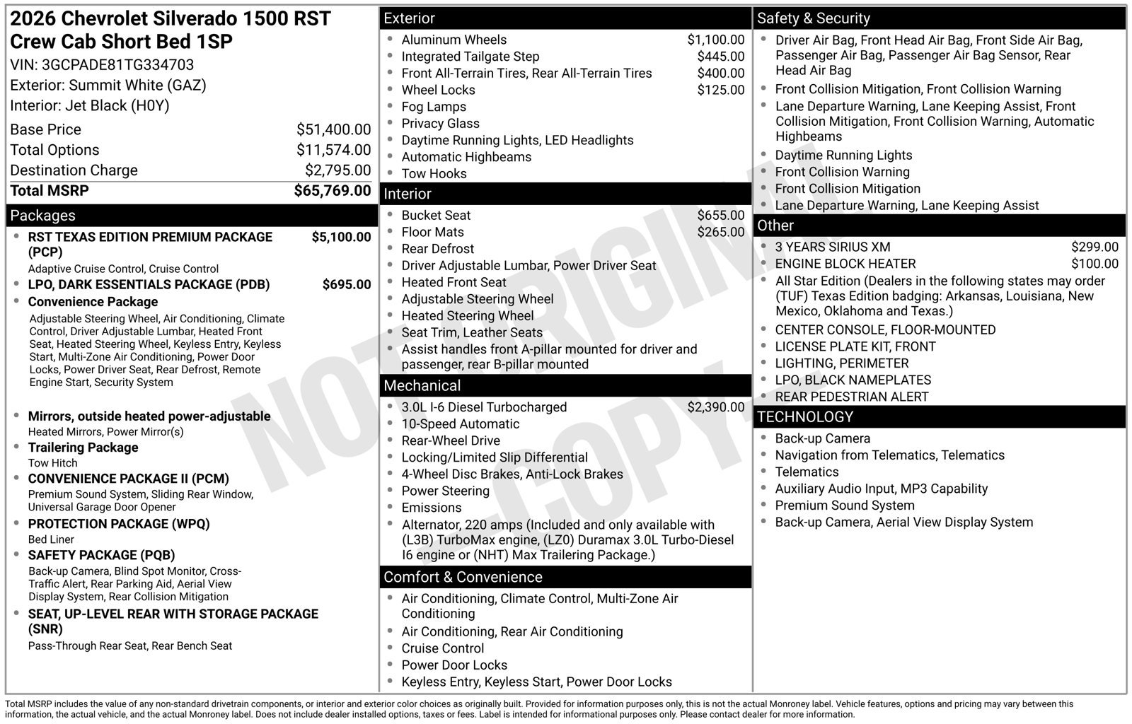 New 2026 Chevrolet Silverado 1500 RST RWD image 10